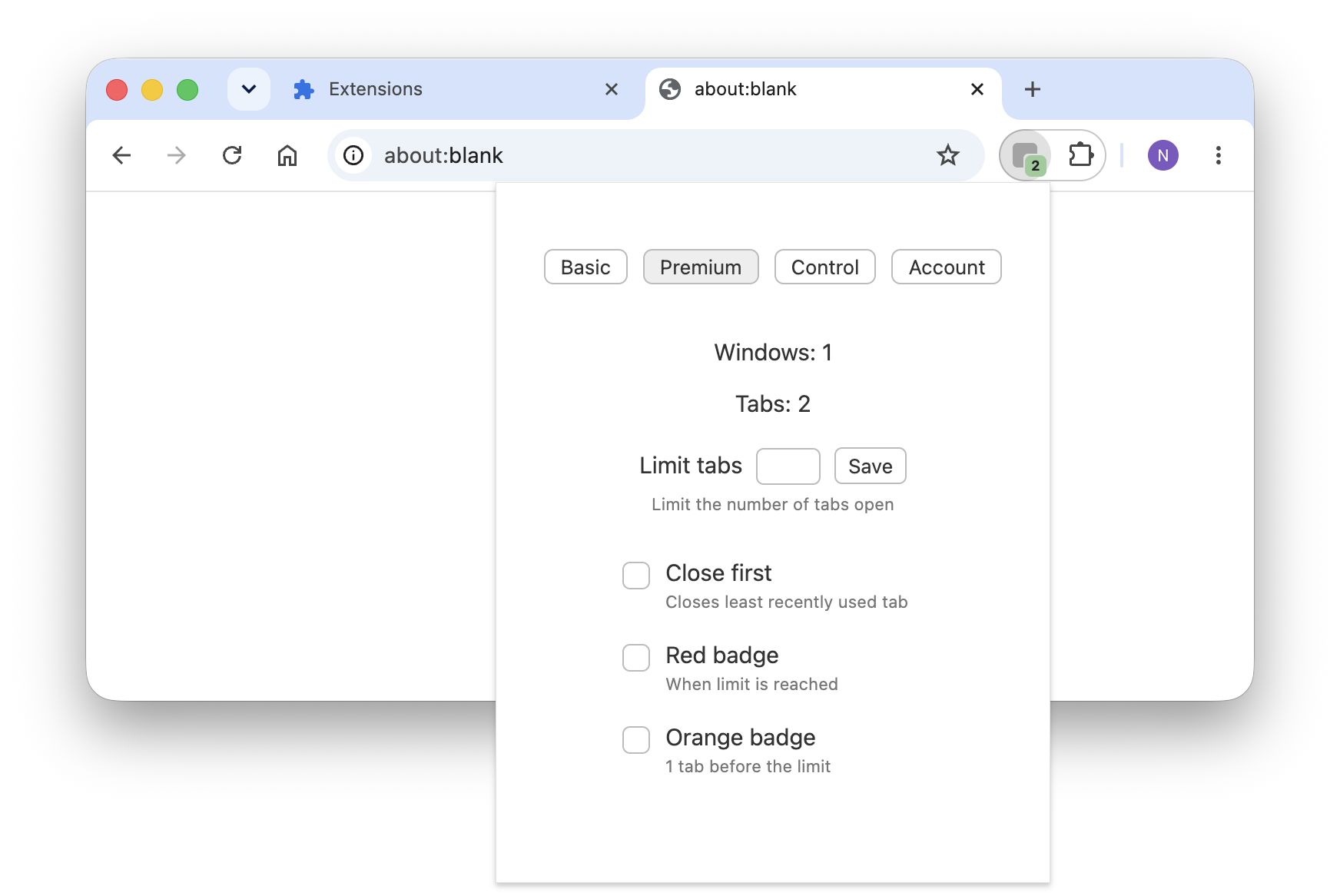 Endrec Premium example